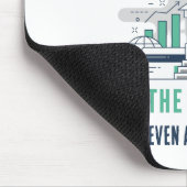 Benutzerdefinierter lustiger Finanzmagnet Mousepad (Ecke)