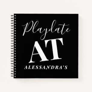 Benutzerdefinierter lustiger Spieltermin-Score-Tra Notizblock