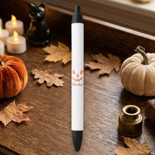 Benutzerdefinierter Mädchenhafter Jack O Lantern K Kugelschreiber