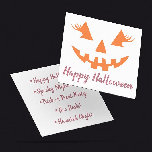 Benutzerdefinierter Mädchenhafter Jack O Lantern K Programm