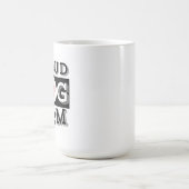 Benutzerdefinierter Mama für Hunde Kaffeetasse (Mittel)