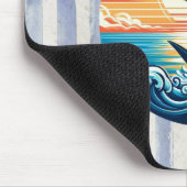 Benutzerdefinierter maritimer/nautischer/Strand Ma Mousepad (Ecke)