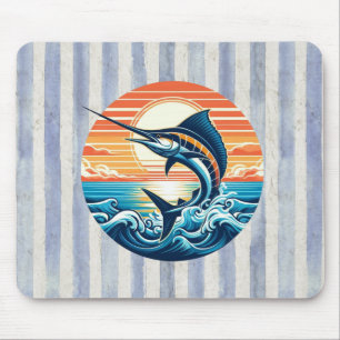 Benutzerdefinierter maritimer/nautischer/Strand Ma Mousepad