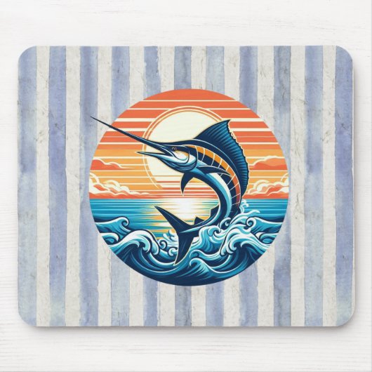 Benutzerdefinierter maritimer/nautischer/Strand Ma Mousepad (Vorne)