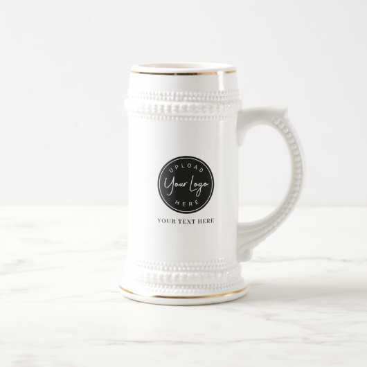 Benutzerdefinierter Marketing Stein mit Logo Bierglas (Rechts)