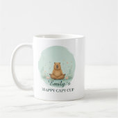 Benutzerdefinierter Meditations-Capy-Cup-Mug mit N Kaffeetasse (Links)