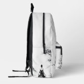 Benutzerdefinierter Mehrfach-Druckspeicher Bedruckter Rucksack (Links)