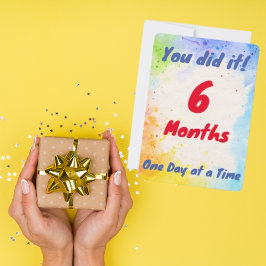 Benutzerdefinierter Meilenstein - Sie haben es ein Feiertagskarte