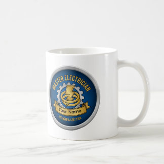 Benutzerdefinierter Meister Elektriker Professiona Kaffeetasse