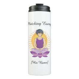 Benutzerdefinierter Mindful Tumbler für ihn | Name Thermosbecher