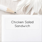 Benutzerdefinierter minimalistischer Catering-Lebe (Insitu)