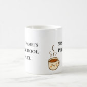Benutzerdefinierter minimalistischer Kaffee-Becher Kaffeetasse (Mittel)