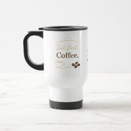 Benutzerdefinierter minimalistischer Name Reisebecher