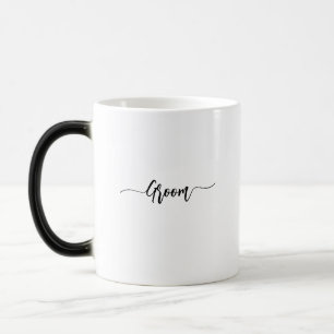 Benutzerdefinierter minimalistischer Schriftzug Br Verwandlungstasse