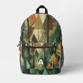 Benutzerdefinierter, mit der Natur Inspiriert Retp Bedruckter Rucksack (Vorderseite)