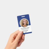 Benutzerdefinierter Mitarbeiter, Foto, Bar, Logo,  Ausweis (Handheld)