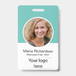 Benutzerdefinierter Mitarbeiter, Foto, Bar, Logo,  Ausweis