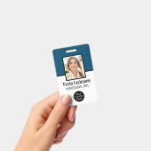 Benutzerdefinierter Mitarbeiter - Foto, Bar, Logo, Ausweis (Handheld)