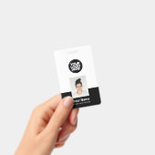 Benutzerdefinierter Mitarbeiter - Foto, BarCode, g Ausweis (Handheld)