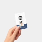 Benutzerdefinierter Mitarbeiter - Foto, BarCode, g Ausweis (Handheld)