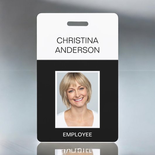 Benutzerdefinierter Mitarbeiter - Foto Corporate W Ausweis