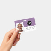 Benutzerdefinierter Mitarbeiter - Logo, Foto, Stri Ausweis (Handheld)