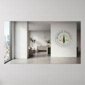 Benutzerdefinierter mobiler Notar-Zoom-Office-Down Poster (Vorne)