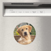 Benutzerdefinierter moderner Bildtext Liebe Paw He Magnet (In Situ (Geschirrspüler))