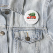 Benutzerdefinierter moderner Feuerwehrmann Weihnac Button (Beispiel)