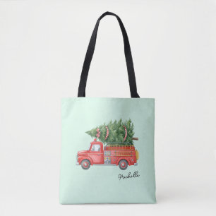 Benutzerdefinierter moderner Feuerwehrmann Weihnac Tasche