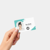 Benutzerdefinierter, moderner Personalausweis Einf Ausweis (Handheld)