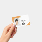 Benutzerdefinierter, moderner Personalausweis Einf Ausweis (Handheld)