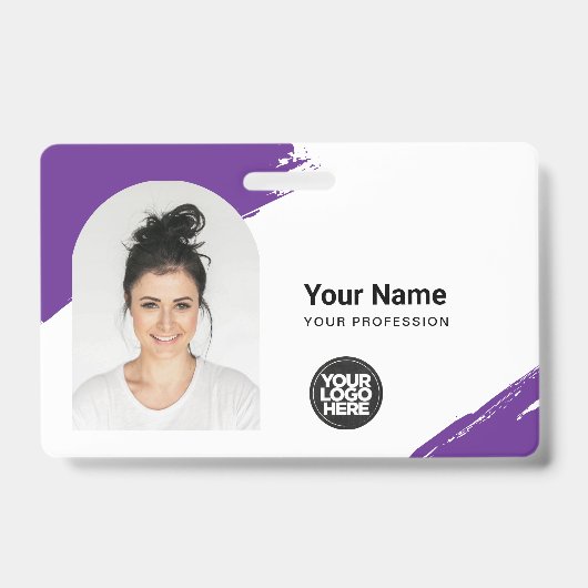 Benutzerdefinierter, moderner Personalausweis Einf Ausweis (Vorderseite)