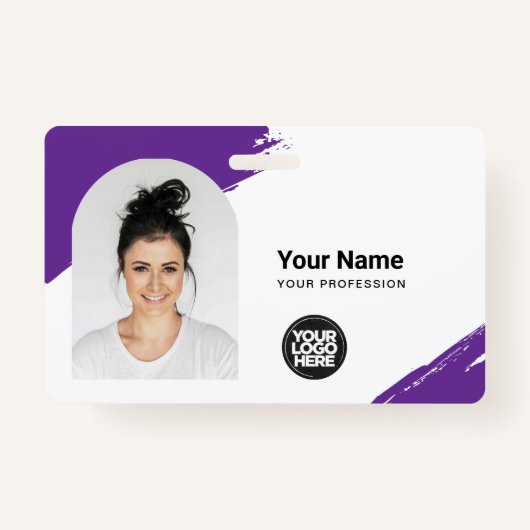 Benutzerdefinierter, moderner Personalausweis Einf Ausweis (Vorderseite)