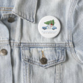 Benutzerdefinierter moderner Polizeibeamter Weihna Button (Beispiel)