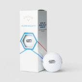 Benutzerdefinierter Monogramm-Golfball - Personali Golfball (Verpackung)