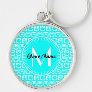 Benutzerdefinierter Monogramm-Personalisierter Nam Schlüsselanhänger