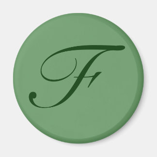 Benutzerdefinierter Monogrammmagnet Magnet