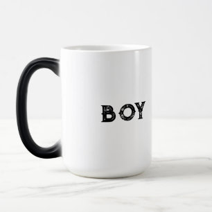 Benutzerdefinierter Morphing-Becher – "Junge" Name Verwandlungstasse