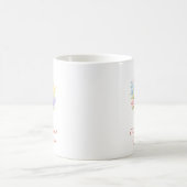 Benutzerdefinierter Muttertagsblumenstrauß-Mug Kaffeetasse (Mittel)