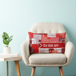 Benutzerdefinierter Näh-Patchwork-Bandana-Quilt-Mu Lendenkissen