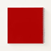 Benutzerdefinierter Näh-Patchwork-Bandana-Quilt-Mu Notizblock (Rückseite)