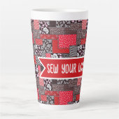 Benutzerdefinierter Näh-Patchwork-Entwurf 'Nähe De Milchtasse (Vorderseite)