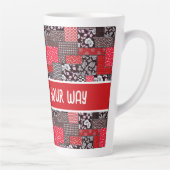 Benutzerdefinierter Näh-Patchwork-Entwurf 'Nähe De Milchtasse (Rechts)