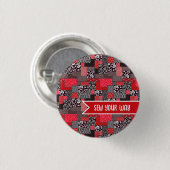 Benutzerdefinierter Nähpatchwork - Nähe Deinen Weg Button (Vorne & Hinten)