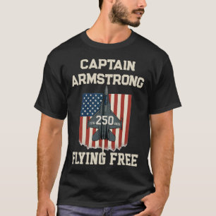 Benutzerdefinierter Name America 250 Jet Fighter T T-Shirt