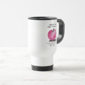 Benutzerdefinierter Name Apple Personalisierter Le Reisebecher (VorderseiteRechts)