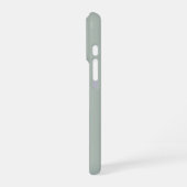 Benutzerdefinierter Name Aschfarbe iPhone-Hülle iPhone Hülle (Linke Seite)