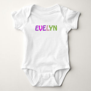 Benutzerdefinierter Name Baby Strampler