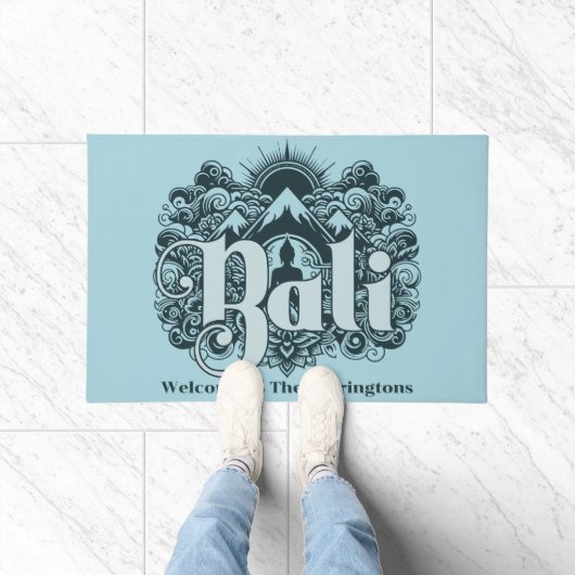 Benutzerdefinierter Name Bali Fußmatte (Indoor)